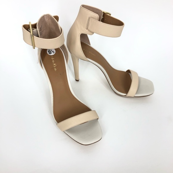 Calvin Klein Shoes - Calvin Klein Vable Ankle Strap Heel 8.5